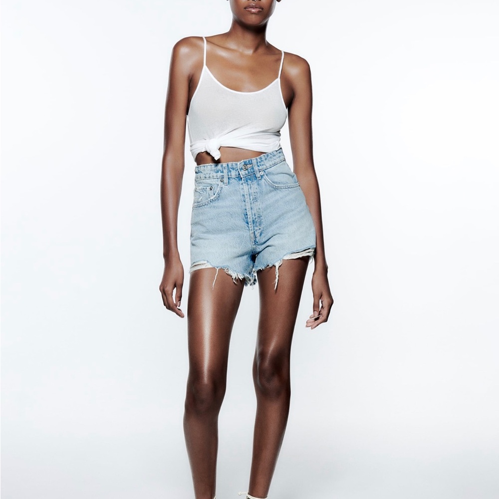 Zara jean shorts nwt